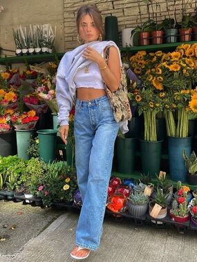 HEAVY MANNERS • Babygirl Denim Original in Blue
